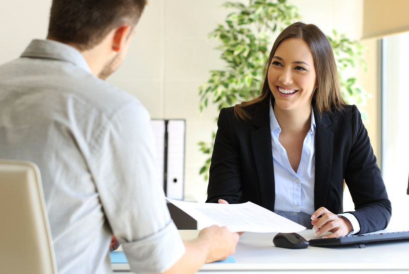 Confident Job Interview with Smart Search